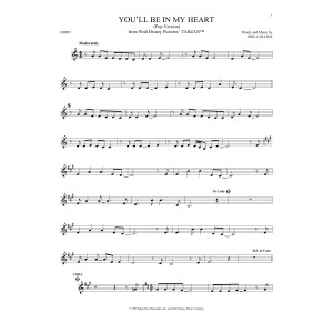 You'll Be In My Heart (Pop Version) (from Tarzan)