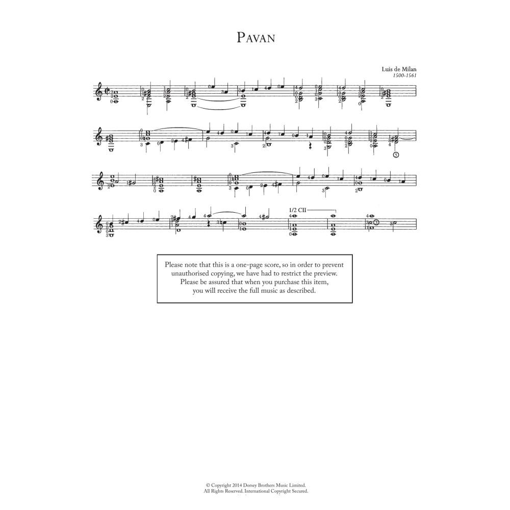 Pavane No. 1