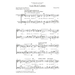 Lute-Book Lullaby