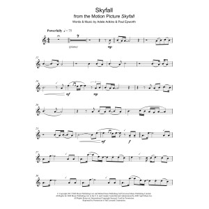 Skyfall (from the Motion Picture Skyfall)