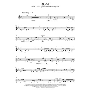 Skyfall (from the Motion Picture Skyfall)