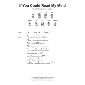 If You Could Read My Mind