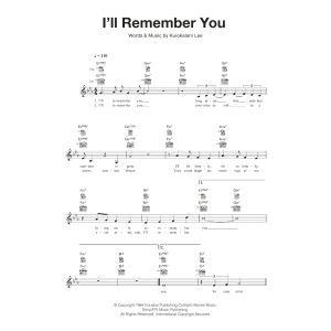 I'll Remember You