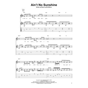 Ain't No Sunshine