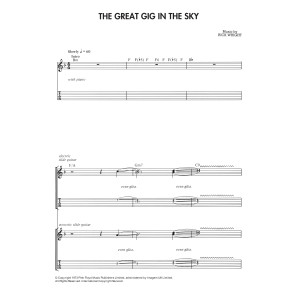 The Great Gig In The Sky