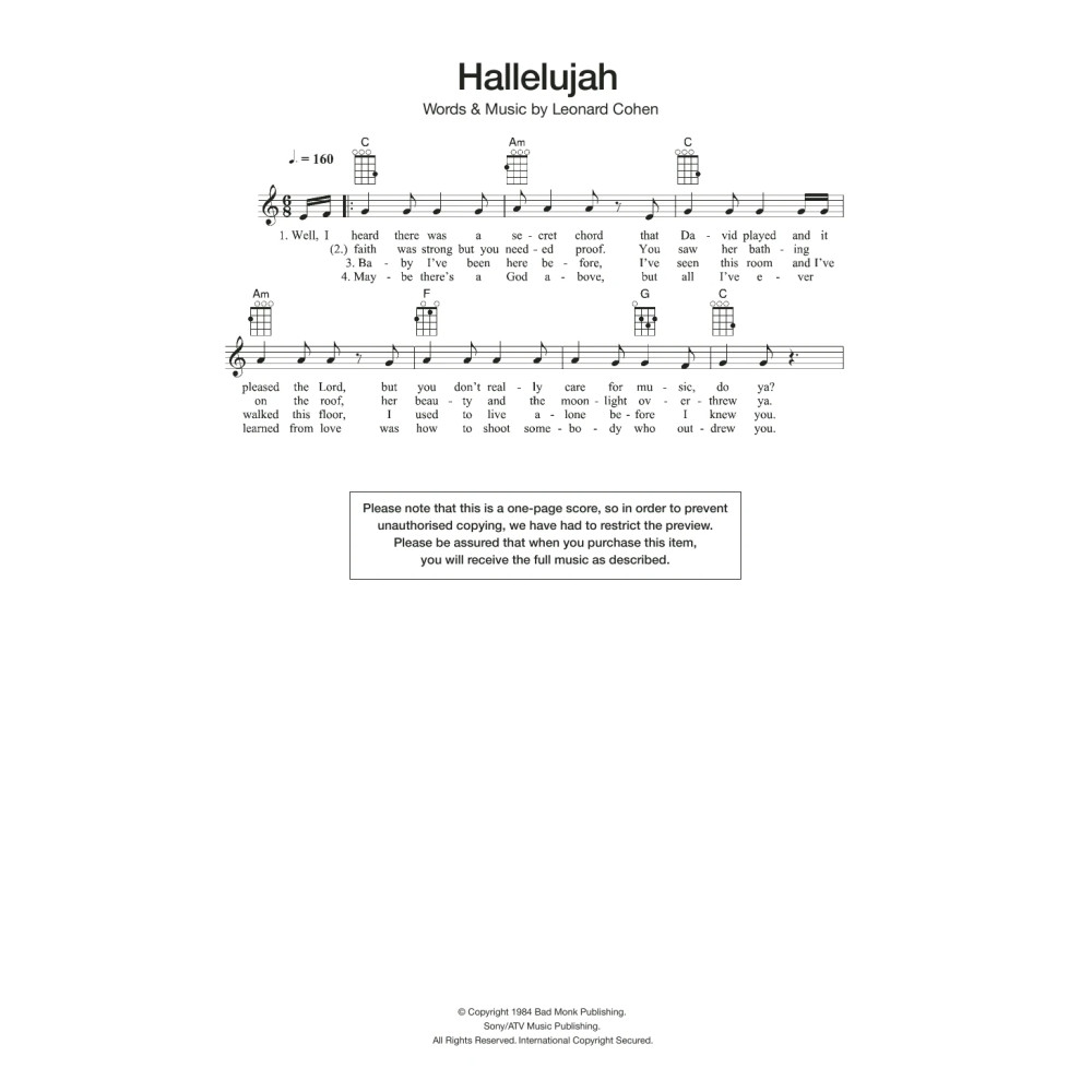 Hallelujah