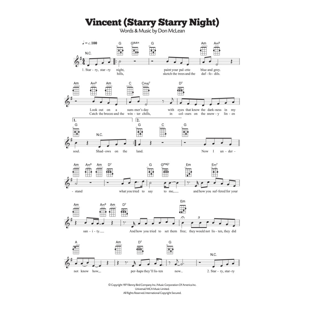 Vincent (Starry Starry Night)