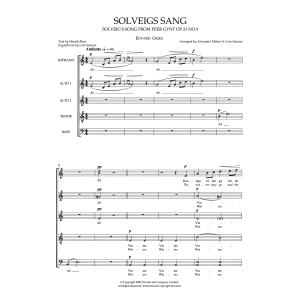 Solveig's Song (From 'Peer Gynt Suite No. 2') (arr. Alexander Milner and Lora Sansun)