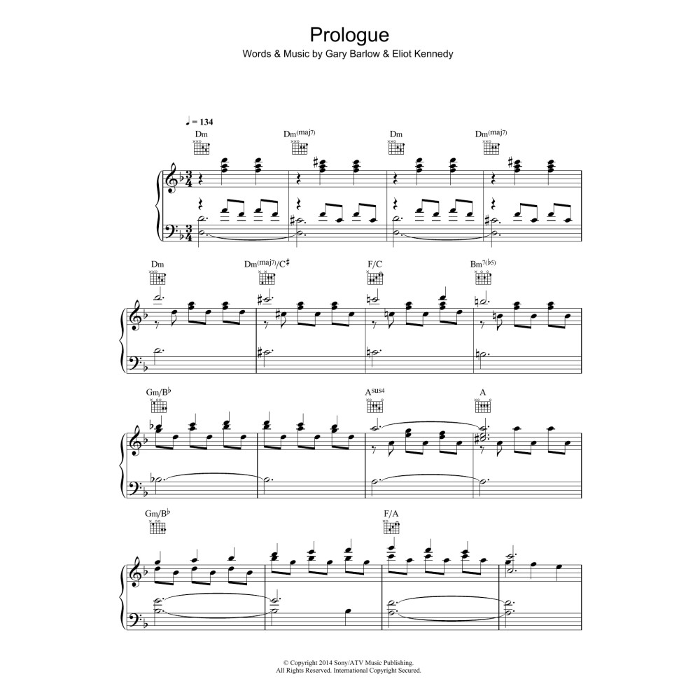 Prologue (from 'Finding Neverland')