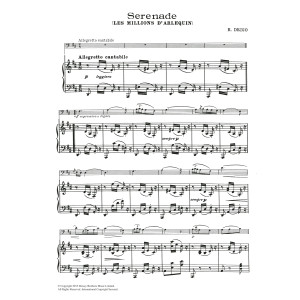 Serenade (From Millions D'Arlequin)