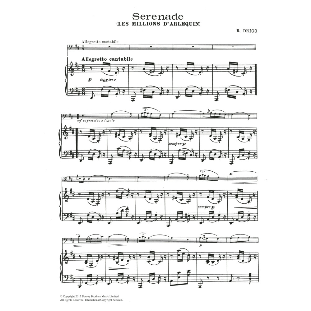 Serenade (From Millions D'Arlequin)