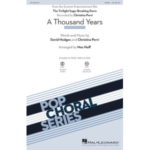 A Thousand Years (arr. Mac Huff)