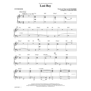 Lost Boy (arr. Mark Brymer) - Synthesizer