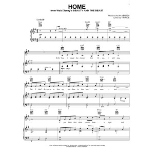Home (from Beauty and the Beast: The Broadway Musical)
