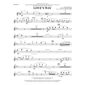 Love's Way - Flute 1 & 2