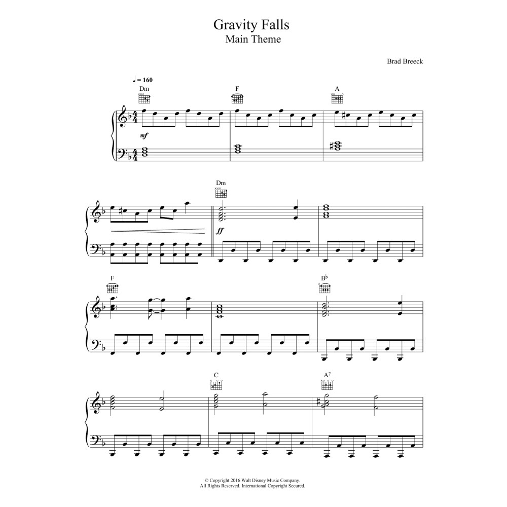 Gravity Falls (Main Theme)
