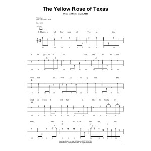 The Yellow Rose Of Texas