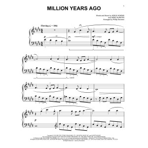 Million Years Ago [Classical version] (arr. Phillip Keveren)