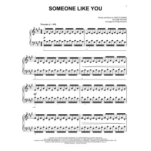 Someone Like You [Classical version] (arr. Phillip Keveren)