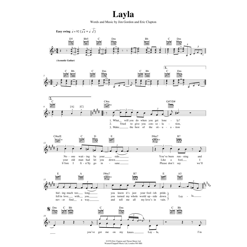 Layla (unplugged)