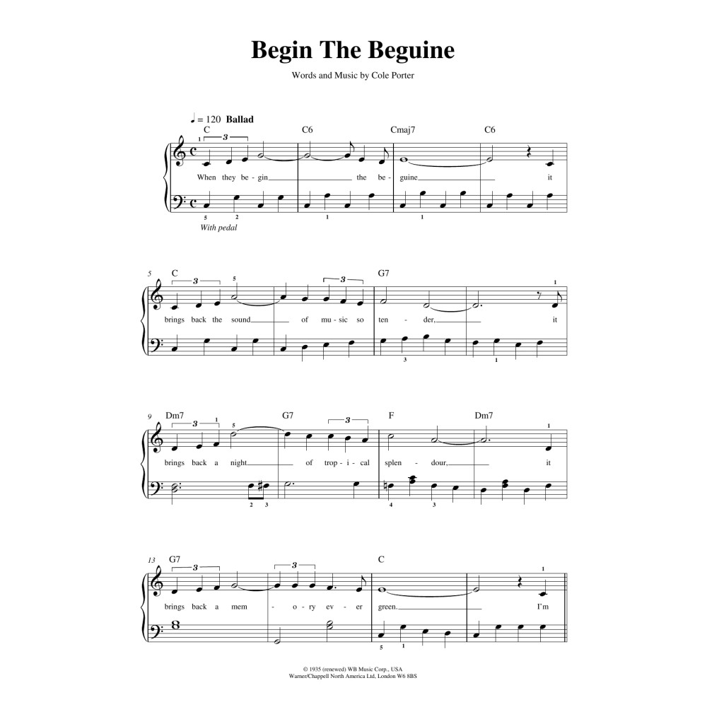 Begin The Beguine