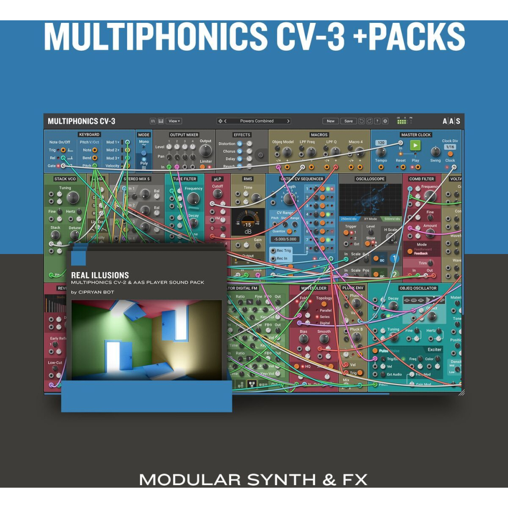 Applied Acoustics Systems Multiphonics Cv-3 y Paquetes