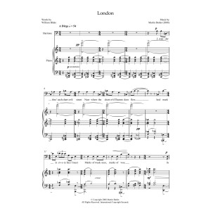 London (for baritone and piano)