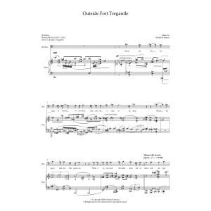Outside Fort Tregantle (for baritone and piano)