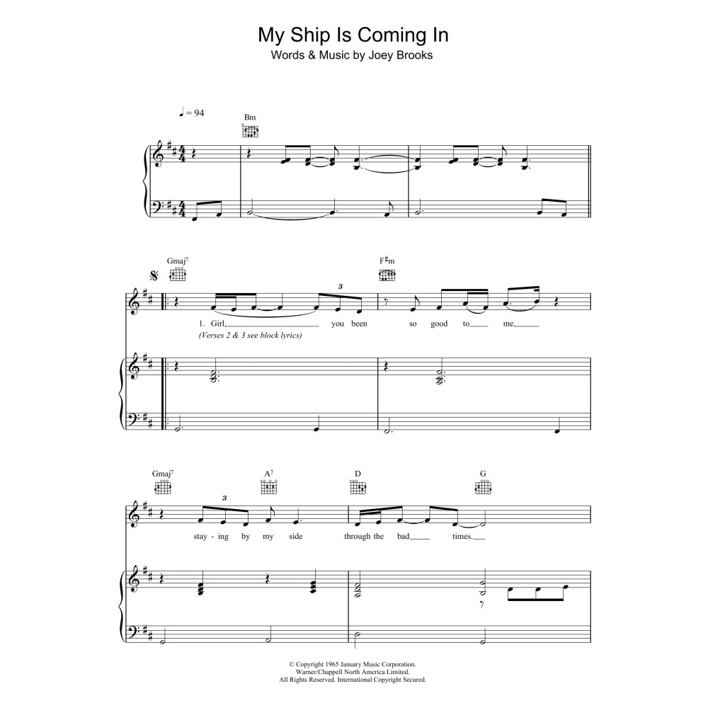 My Ship Is Coming In
