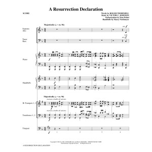 A Resurrection Declaration - Full Score
