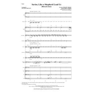 Savior, Like a Shepherd Lead Us (Blessed Jesus) - Full Score