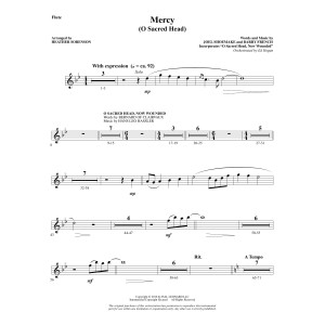 Mercy (O Sacred Head) - Flute