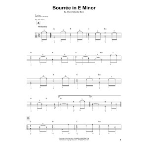 Bourree (arr. Mark Phillips)