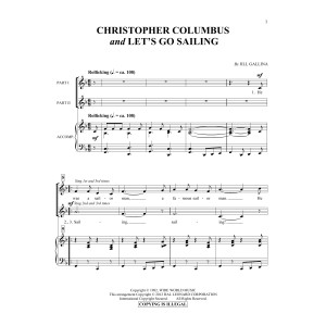 Christopher Columbus & Let's Go Sailing