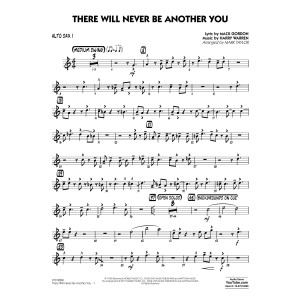 There Will Never Be Another You - Alto Sax 1