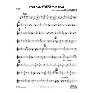 You Can't Stop the Beat (from Hairspray) - F Horn