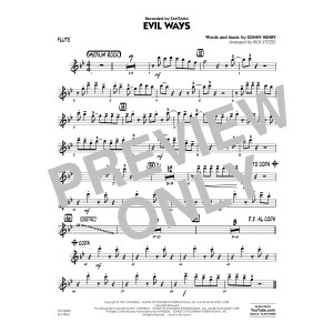 Evil Ways - Flute