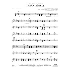Cheap Thrills - Mallet Percussion