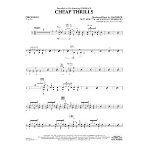 Cheap Thrills - Percussion 1