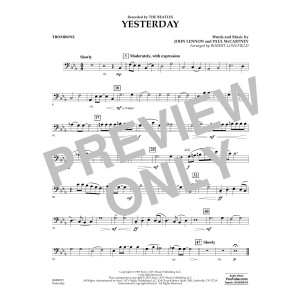 Yesterday - Trombone