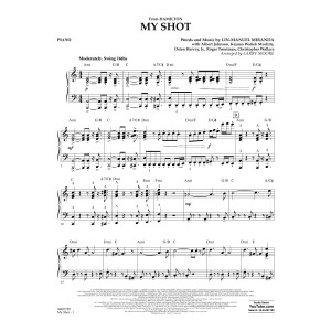 My Shot (from Hamilton) (arr. Larry Moore) - Piano