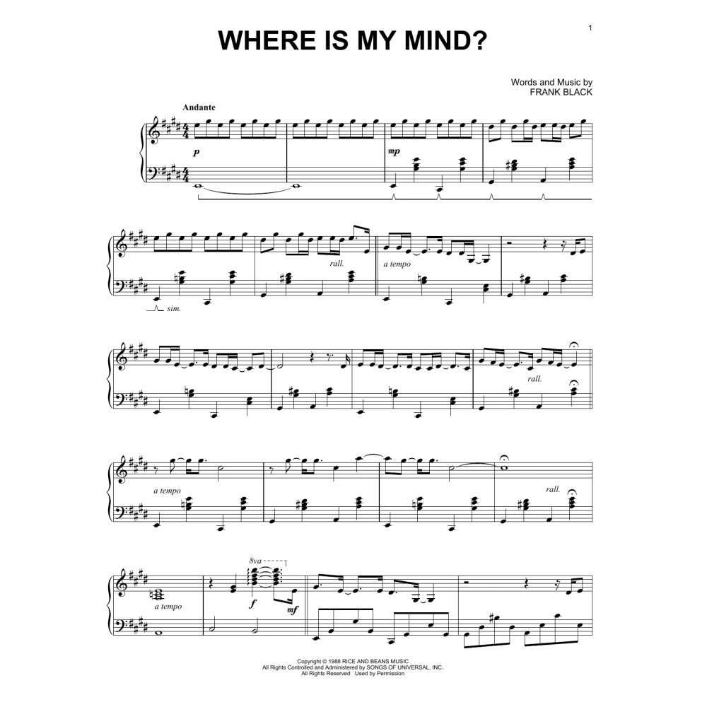Where Is My Mind?