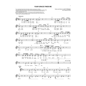 Your Grace Finds Me
