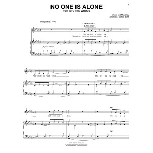 No One Is Alone - Part I (from Into The Woods)
