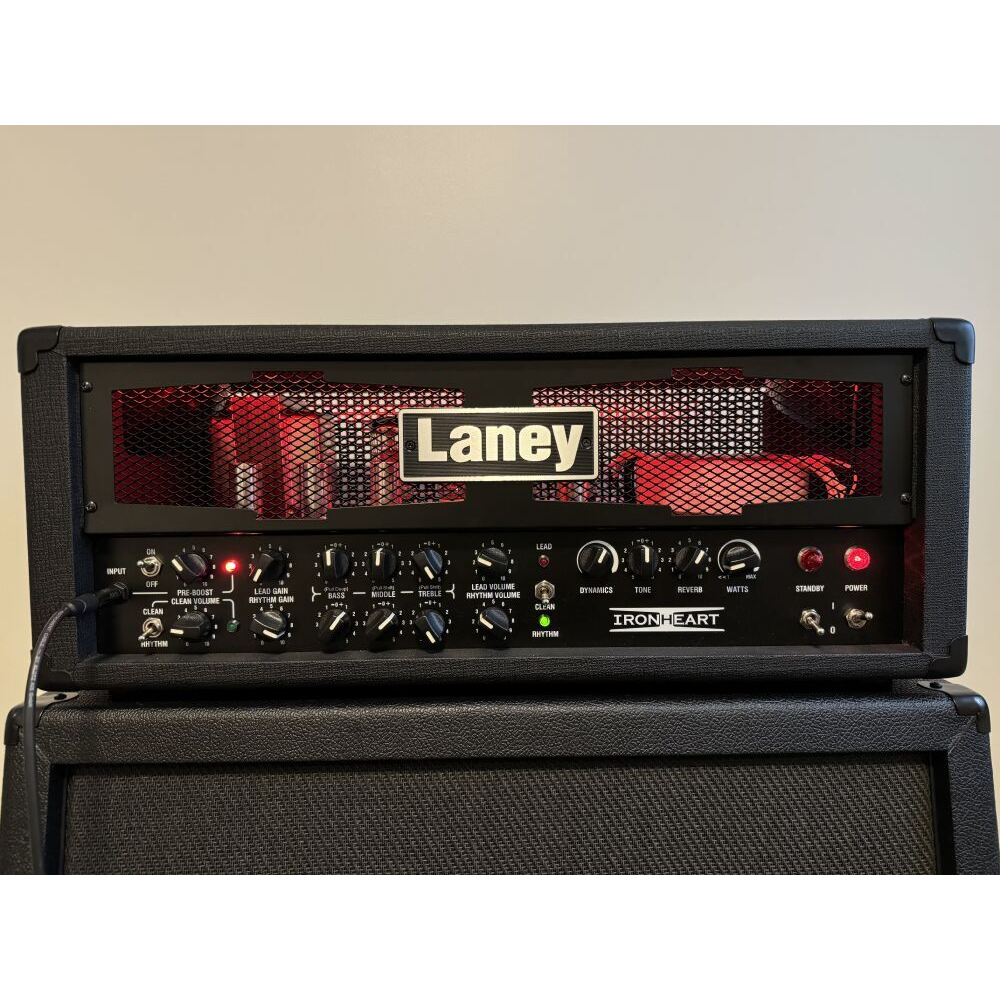 Laney IRT120h Ironheart (tube amplifier head + switch + cover)
