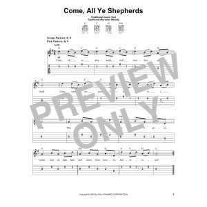 Come, All Ye Shepherds