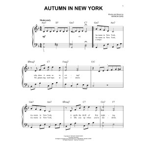 Autumn In New York