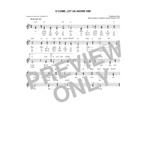 O Come, Let Us Adore Him