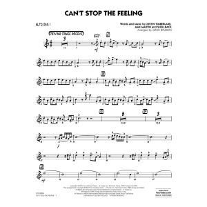 Can't Stop the Feeling - Alto Sax 1