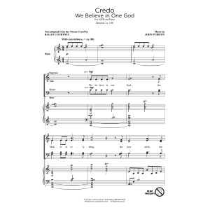 Credo (We Believe In One God)